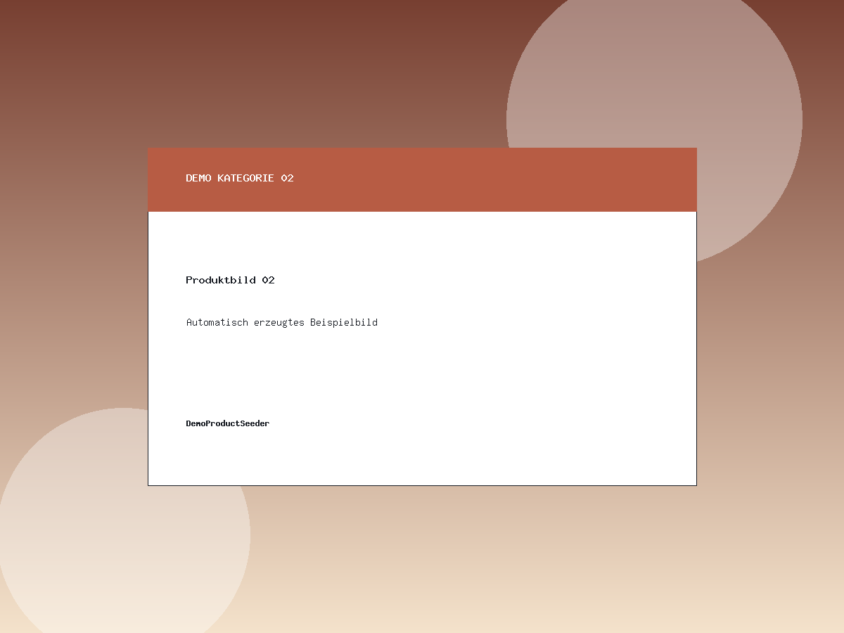 Demo Produktbild 02